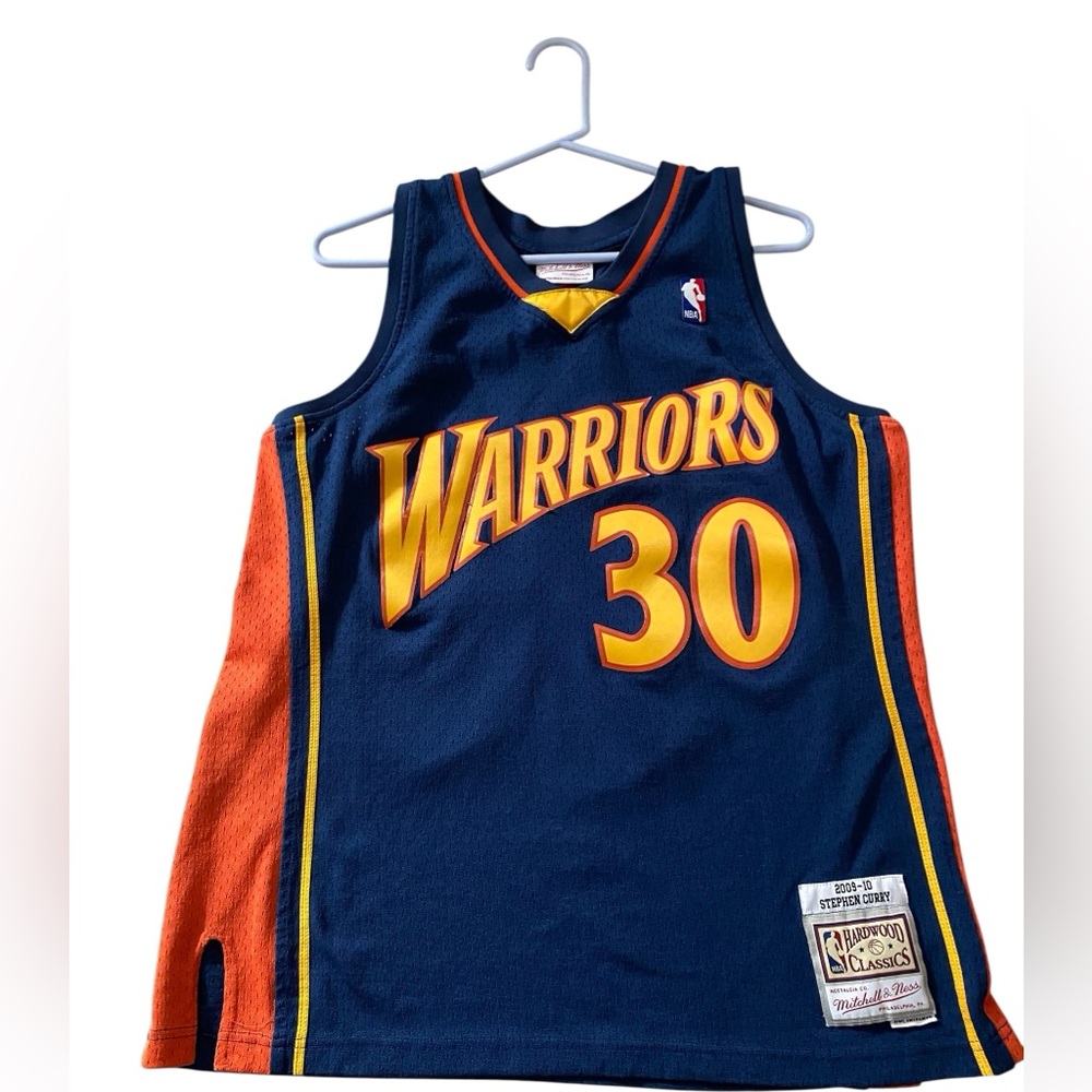 Stephen Curry Mitchell & Ness 09-10 Warriors Jersey Size Large